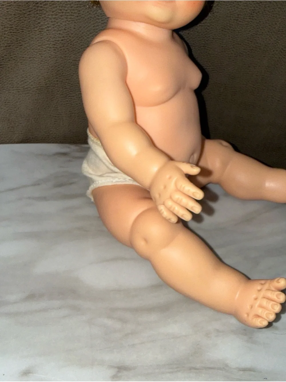 VTG Madame Alexander 11” Kathy Baby Doll Drink Wet Sleep Eyes Rooted Hair Nude